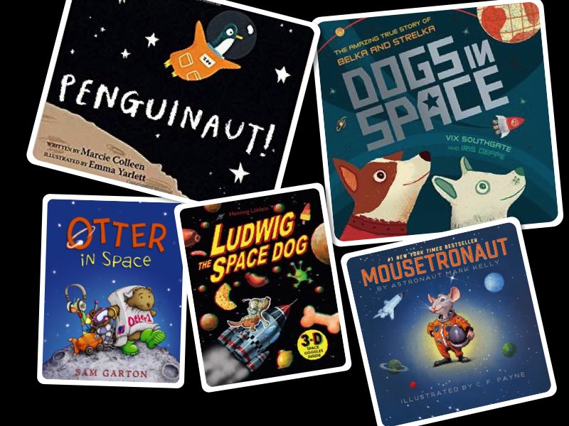 #RISE - Read, Inspire, Share, Explore this #NationalAstronautDay with these #AnimalAstronaut Books! (You know how we feel about animals - #AnimalsAreAwesome!)
@ShuttleCDRKelly #MustLoveOtters #SpaceDogs #OtterSpace