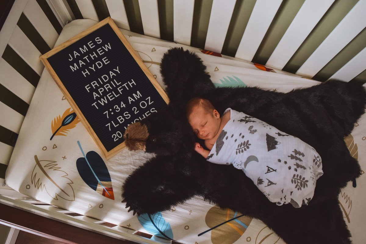 BigBlue_XC's tweet photo. Say hello to the newest addition to Team Hyde. James Mathew, you are so loved. https://t.co/2GmRrVogAv