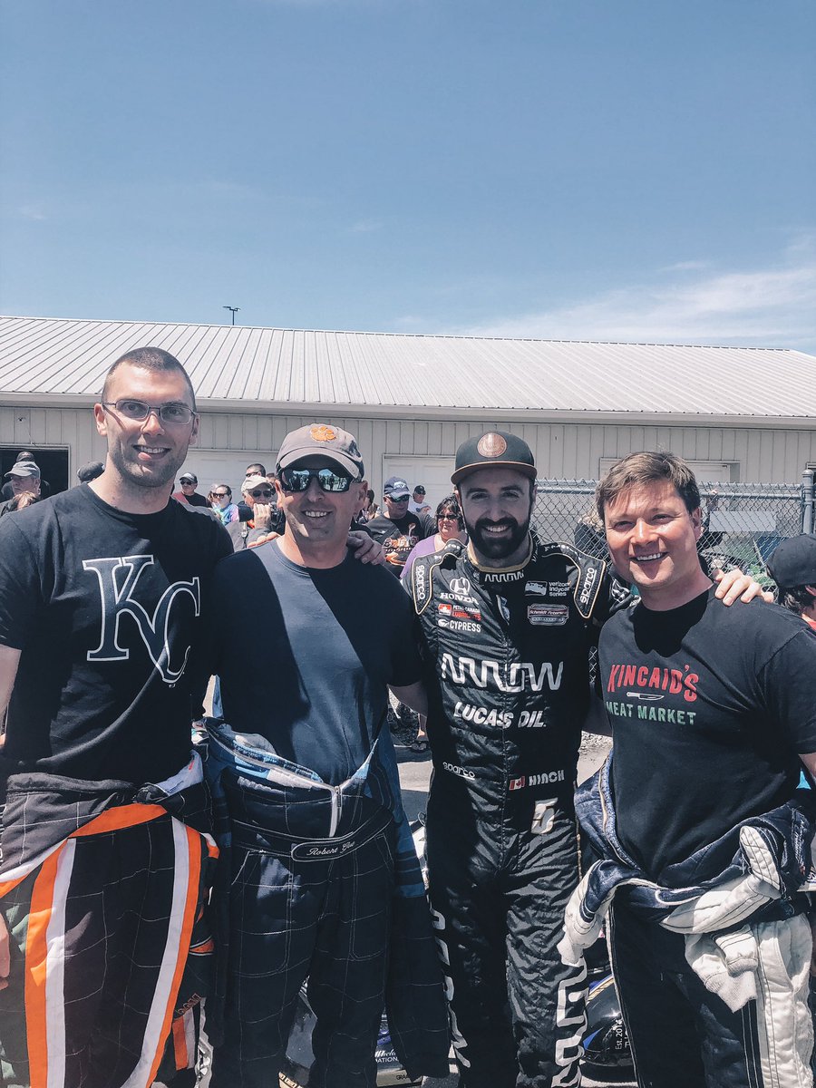 ArrowMcLaren's tweet photo. Thanks to everyone who came out to support the @DanWheldonFdtn #DWProAm!
@Hinchtown & @Ericsson_Marcus were joined by engineers Will & Robert, Team Manager Billy, Spotter Bobby and Managing Director @taylorkiel ππΌ https://t.co/JKvCHnZOLH