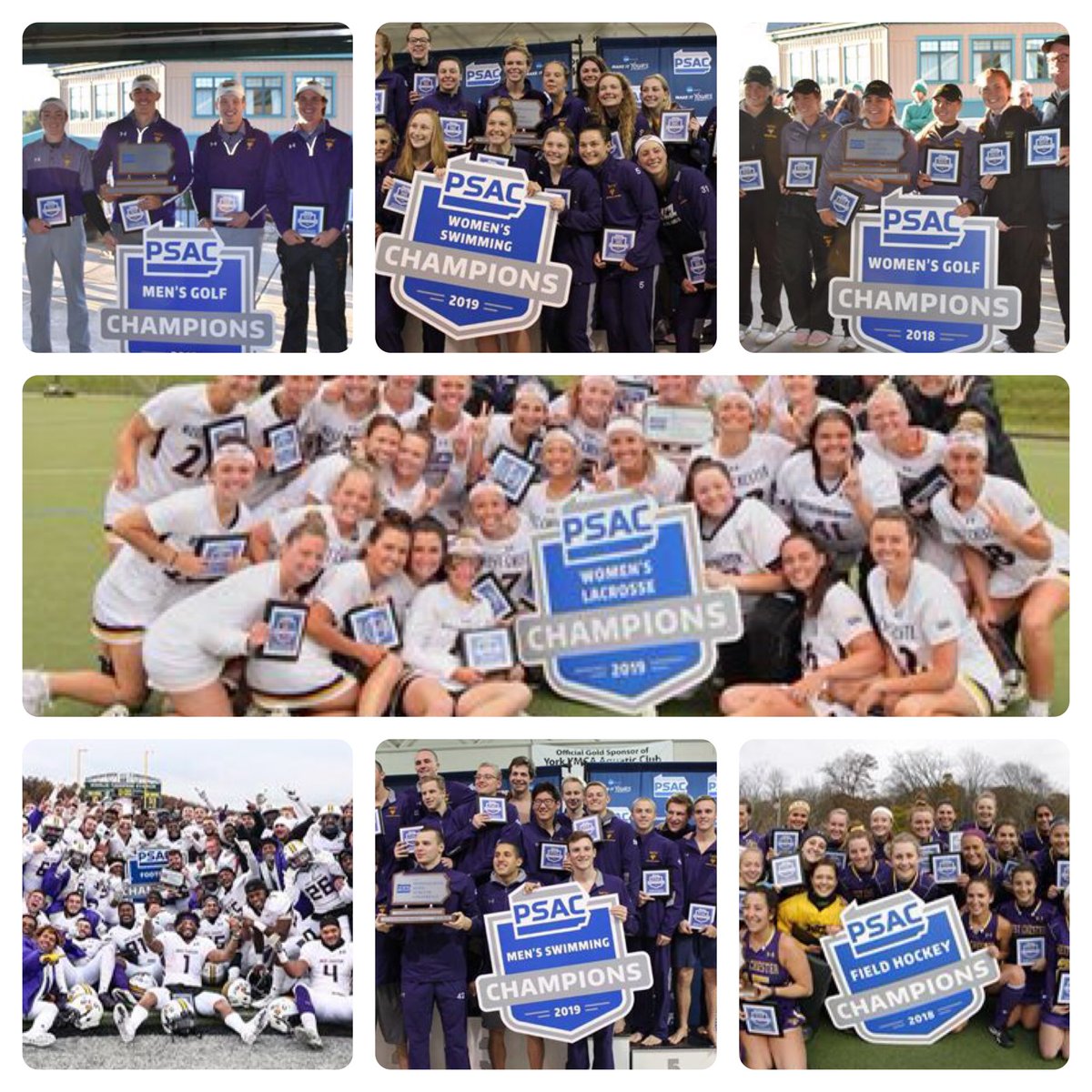 TBwcu's tweet photo. Women’s Lacrosse Becomes 7th PSAC Championship Team of 2018-2019. #TogetherWeAreGolden https://t.co/b72Xp9wh56