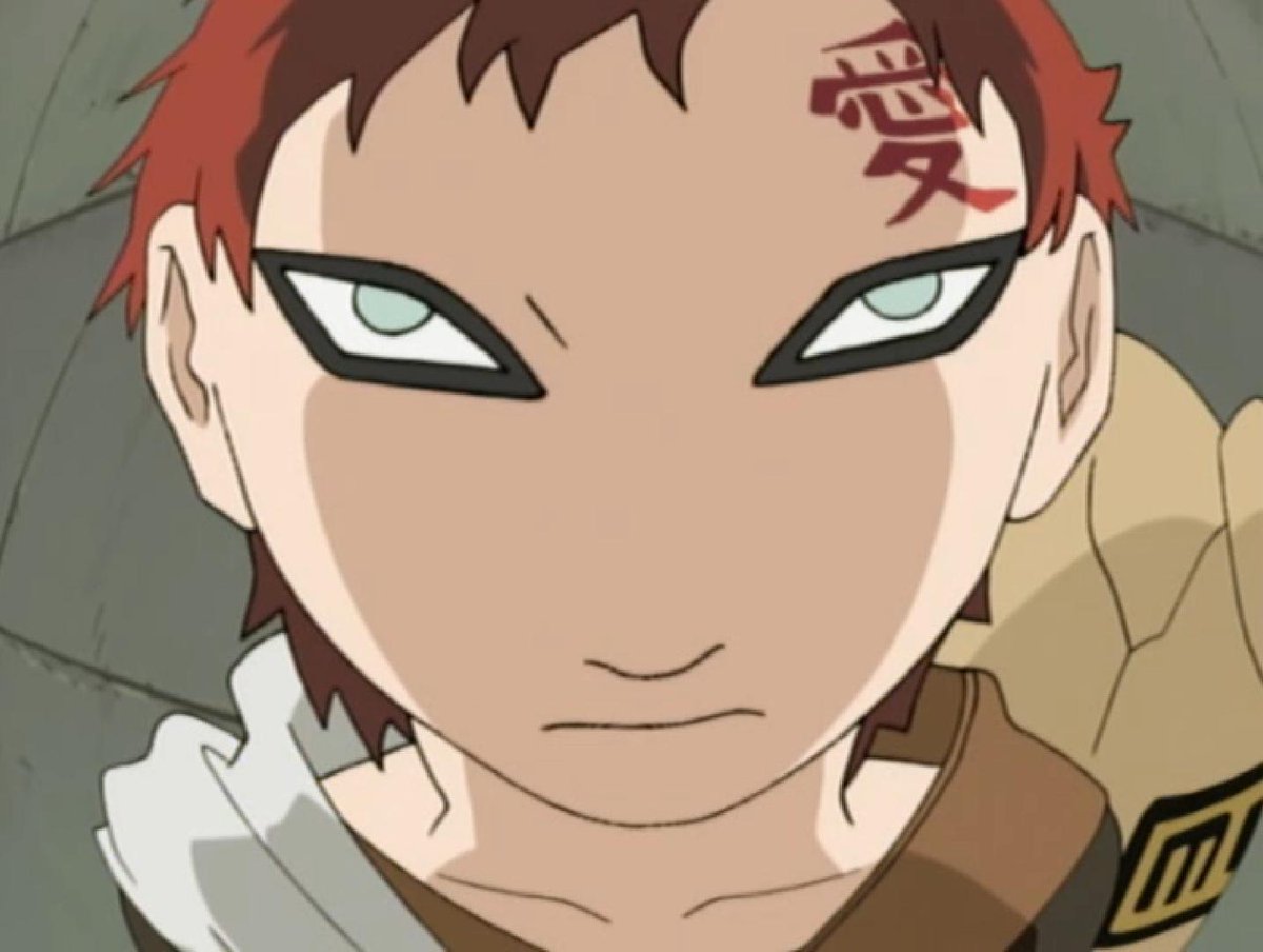 O cabelo do Gaara era tão lindo, af - A m a t e r a s u