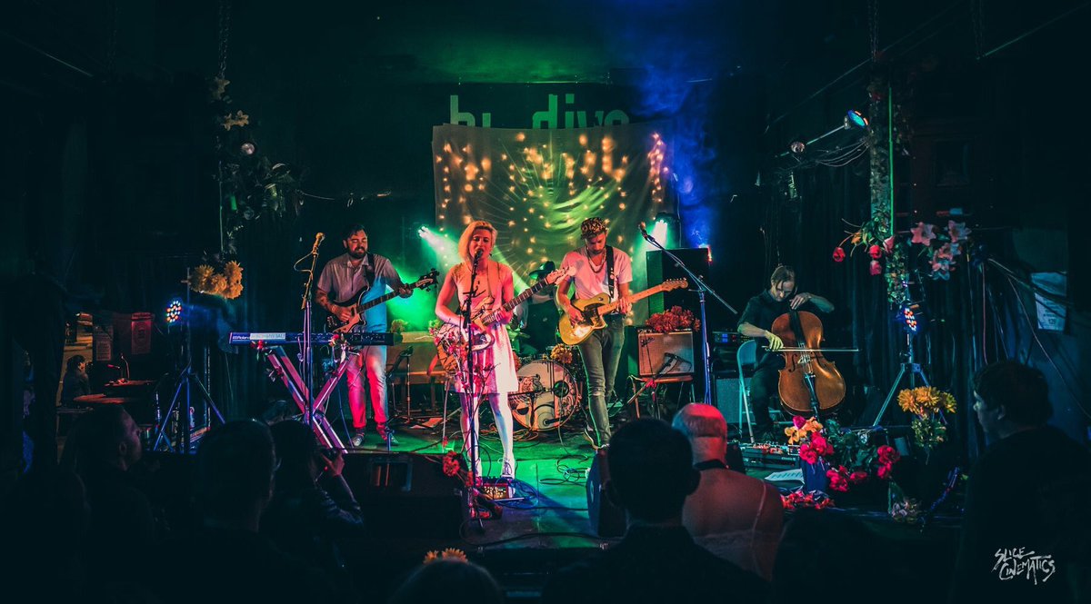 Thanks so much to everyone who came out to support us at Hi Dive last night for our record release show! Give Sucker a listen on Spotify ⚡️