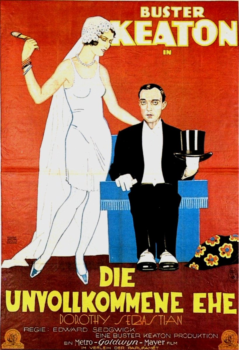 BusterLove on Twitter: "Austrian poster for "Spite Marriage", 1929. # BusterKeaton #DorothySebastian #BusterArt #posterart #movieposter  #BusterLove🍀… https://t.co/wAgUnucuJ8"