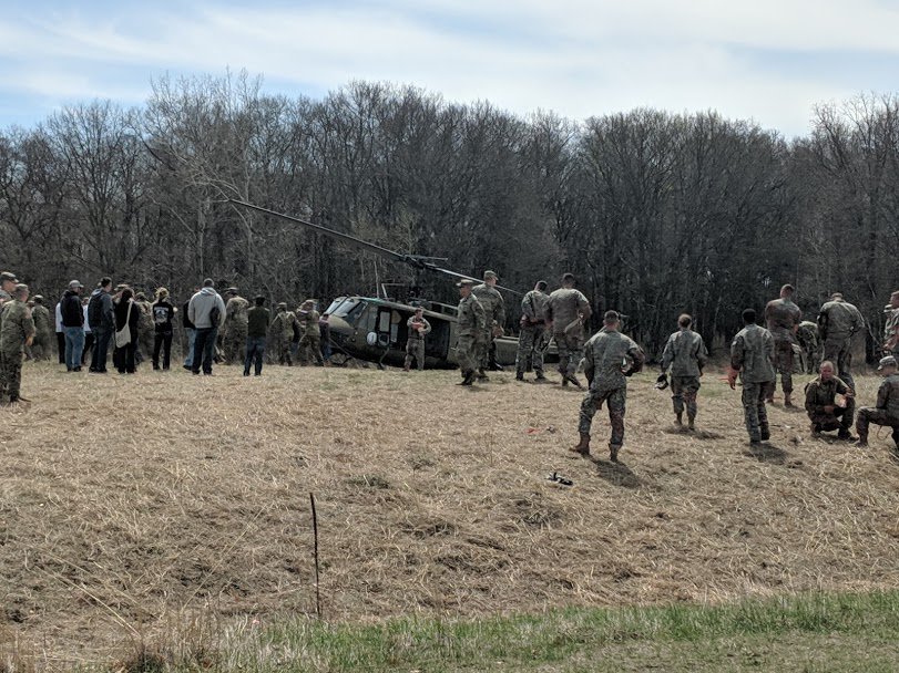 RhsVehicle's tweet photo. A big shout of thanks to @MNNationalGuard for inviting us to tour Camp Ripley! A ride on a Schnook, tour of the mainenance facility, MREs, live-fire tank demos, and seeing how new recruits are trained.  Wow!  Very impressive!  Thanks for letting me tag along! https://t.co/5XlLaUhCWL