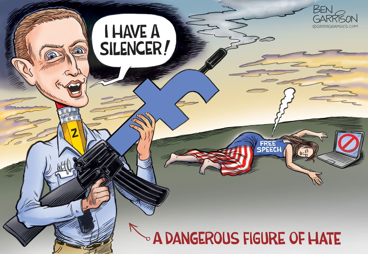 TaxiArchMichael's tweet photo. @GrrrGraphics 🇺🇸 The Best Patriot Cartoonist In The Game! Hell Best Cartoonist Ever! 👌
#MemeWar2019-2020 🐸
#1A
#FaceBook #FraudBook #FakeBook
#ZuckTheCuck
#MuellerReport
#AGBarr
#ModernEugenics
#BigPharm
#Vaccines #Poison https://t.co/HjK0anTH2z