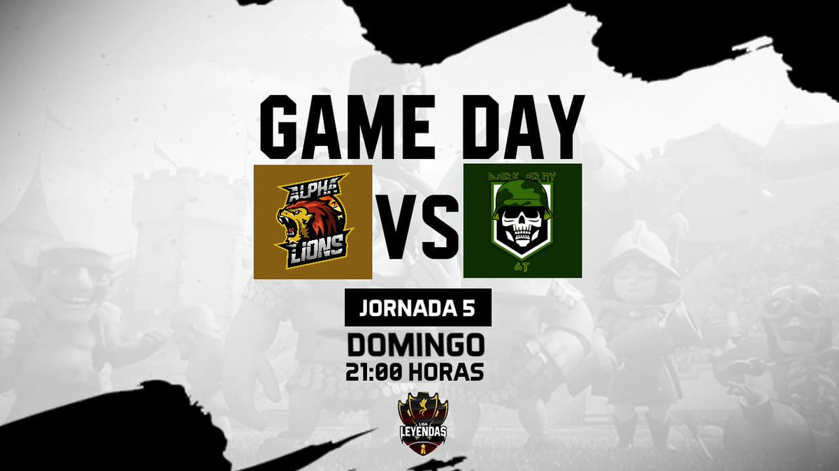 Finalizando Jornada 5 

🎯Alpha Lions Vs Dark Army GT

Hora: 22:00 Mx

📺
Caster: JekiPlay
youtube.com/channel/UC_b6w…
No olviden suscribirse al canal del Caster y apoyar durante la transmisión. 

#GoLegends