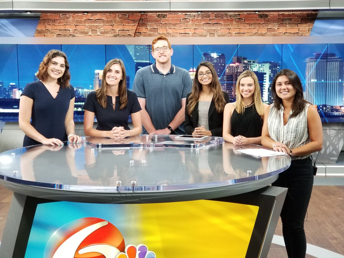 wdsuinterns's tweet photo. That's a wrap! The Sp19 Intern newscast is done. This group will go far in their careers. https://t.co/F3w1fSNWkQ