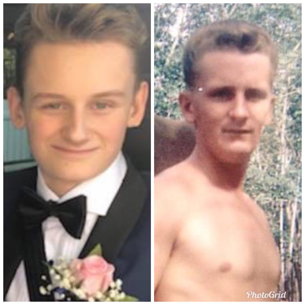 People always ask what I looked like when I was younger.