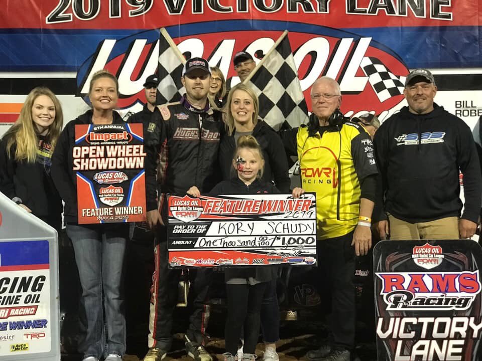 We parked it at Lucas Oil Speedway with the WAR sprint cars!