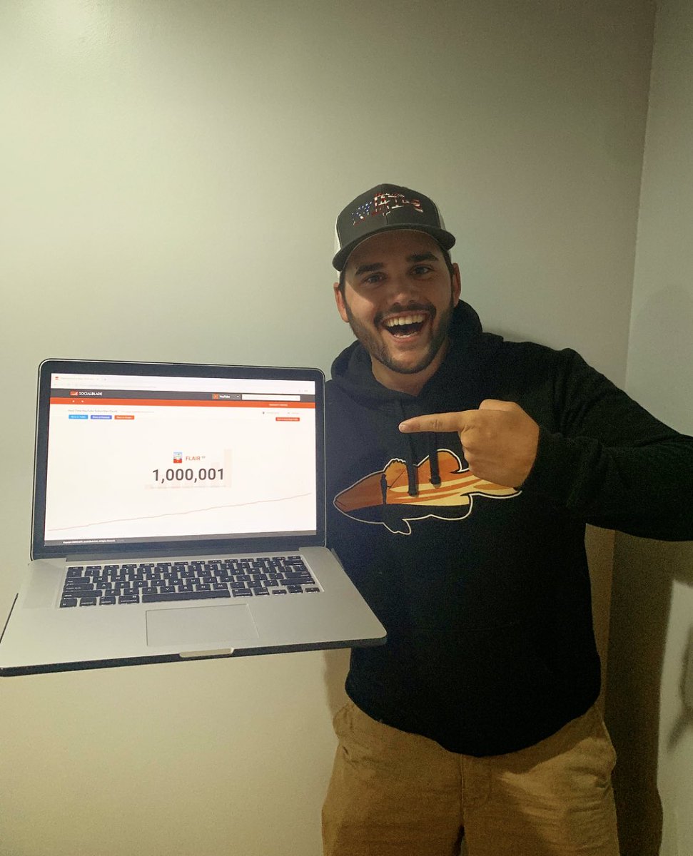 7 years and 924 videos later.......... I started making fishing videos when I was 15 years old with the goal of helping others catch more fish. I can’t thank you all enough for the support over the last 7 years! Looking forward to the next 7! #1millionsubscribers
