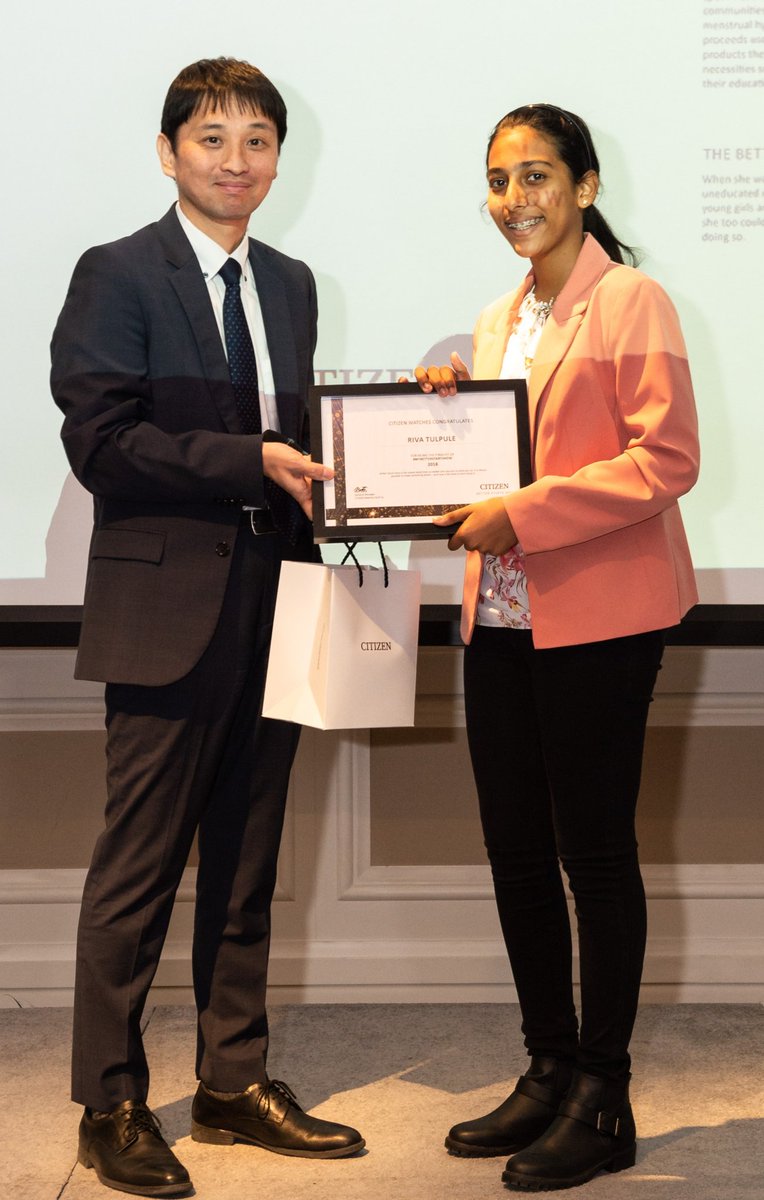 DeepaliTulpule's tweet photo. Happy and proud to see Riva as the youngest among the top 10 finalist for the Citizen #BetterStartsNow Awards.Riva got to meet so many like minded and inspiring people working on different social causes which has motivated her further.#Wecaredxb @KNargish #keepgivingback https://t.co/A1lvV5EAm1
