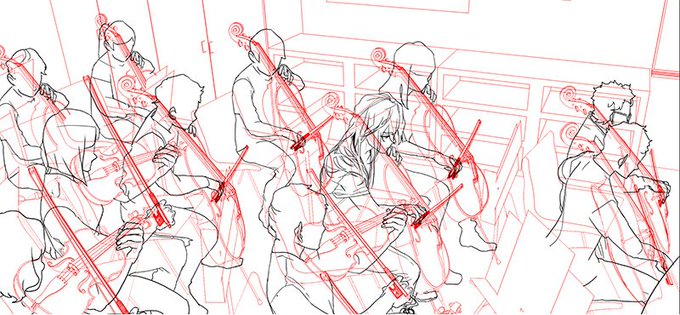 i care about this scene a lot :') i hope some of you can feel it when i post the finished episode

WIPs from my comic https://t.co/JeCwGAeqXZ 
