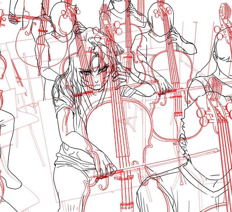 i care about this scene a lot :') i hope some of you can feel it when i post the finished episode

WIPs from my comic https://t.co/JeCwGAeqXZ 