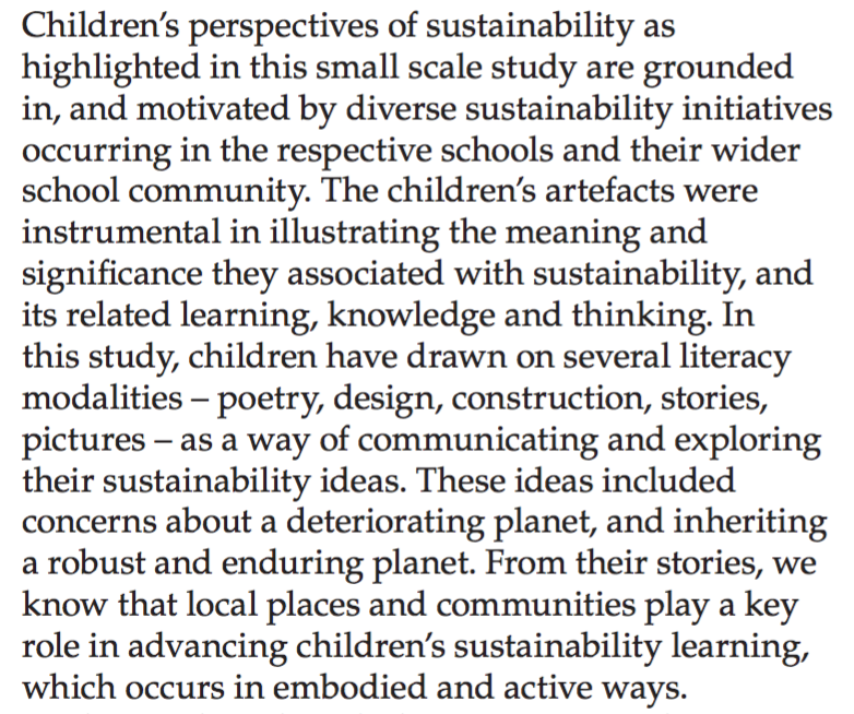 KaylaWicks8's tweet photo. Reflective of my values as a pre-service teacher, students need opportunities to conceptualise how they are thinking about, doing, and engaging with #sustainability, as this will define how we explore this concept in the classroom #UoNTeach https://t.co/203XjZFvxH