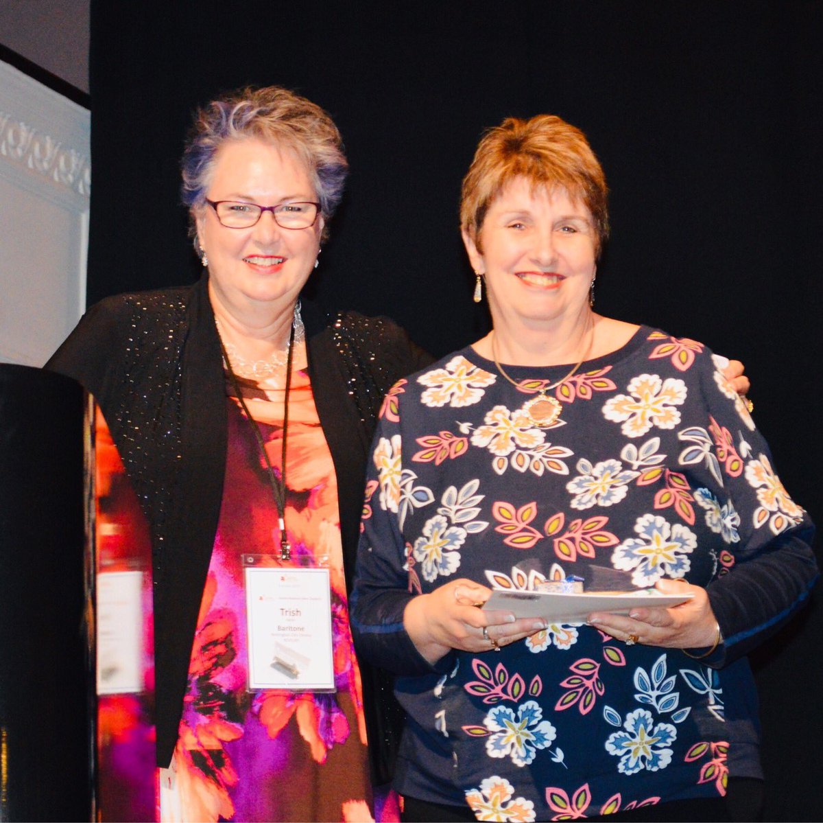 Each year we recognise the outstanding contribution of one of a member who epitomises the Spirit of Sweet Adelines. Congratulations to our 2019 Spirit Award recipient, Angela Blank from Christchurch City Chorus!