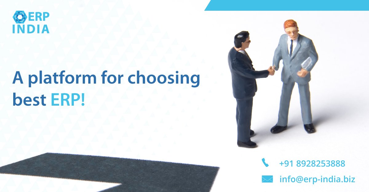 1erpindia's tweet photo. The key to preparing your organization to achieve more accurate results and make effective strategic decisions is by implementing ERP! #Choose your #ERP with our expert advice. https://t.co/4vX8npeqz6
#ERPIndia #ERPPlatform #SAPBusinessOne #Infor #Oracle #Microsoft #Tally #Epicor https://t.co/6T94m2MQV8