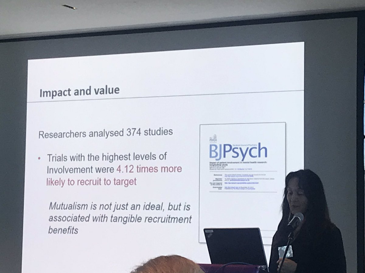 While the benefits of #ConsumerInvolvement go beyond many measurable impacts, trials with higher levels of #involvement were over 4x as likely to recruit to target - Tanya Symons