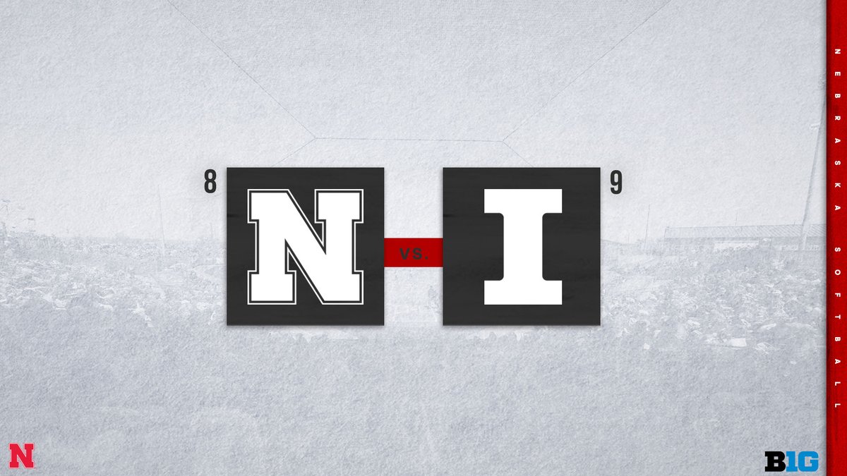 HuskerSoftball's tweet photo. It's #B1G Tournament weekβΌοΈ
The Huskers will play the Illini on Thursday, May 9th at 12:30 P.M. CT.
#MakeOurMagic https://t.co/bz4yt0pnY6
