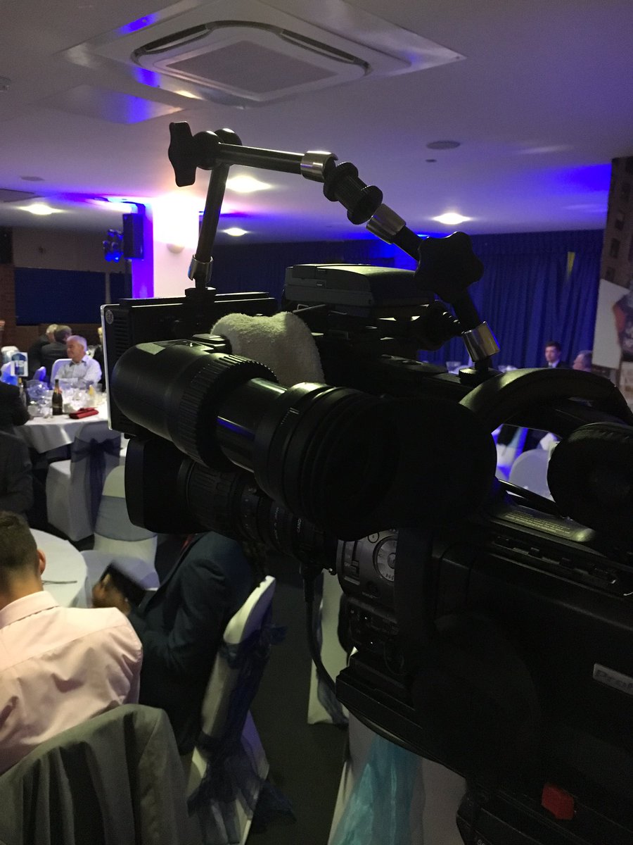 Danamo1996's tweet photo. I #provided and #operated my #ENG #JVC790 #camera #kit to cover @wwfcofficial annual players awards dinner last night ๐๐๐ป๐น #DanCam https://t.co/TPnKyegUkG
