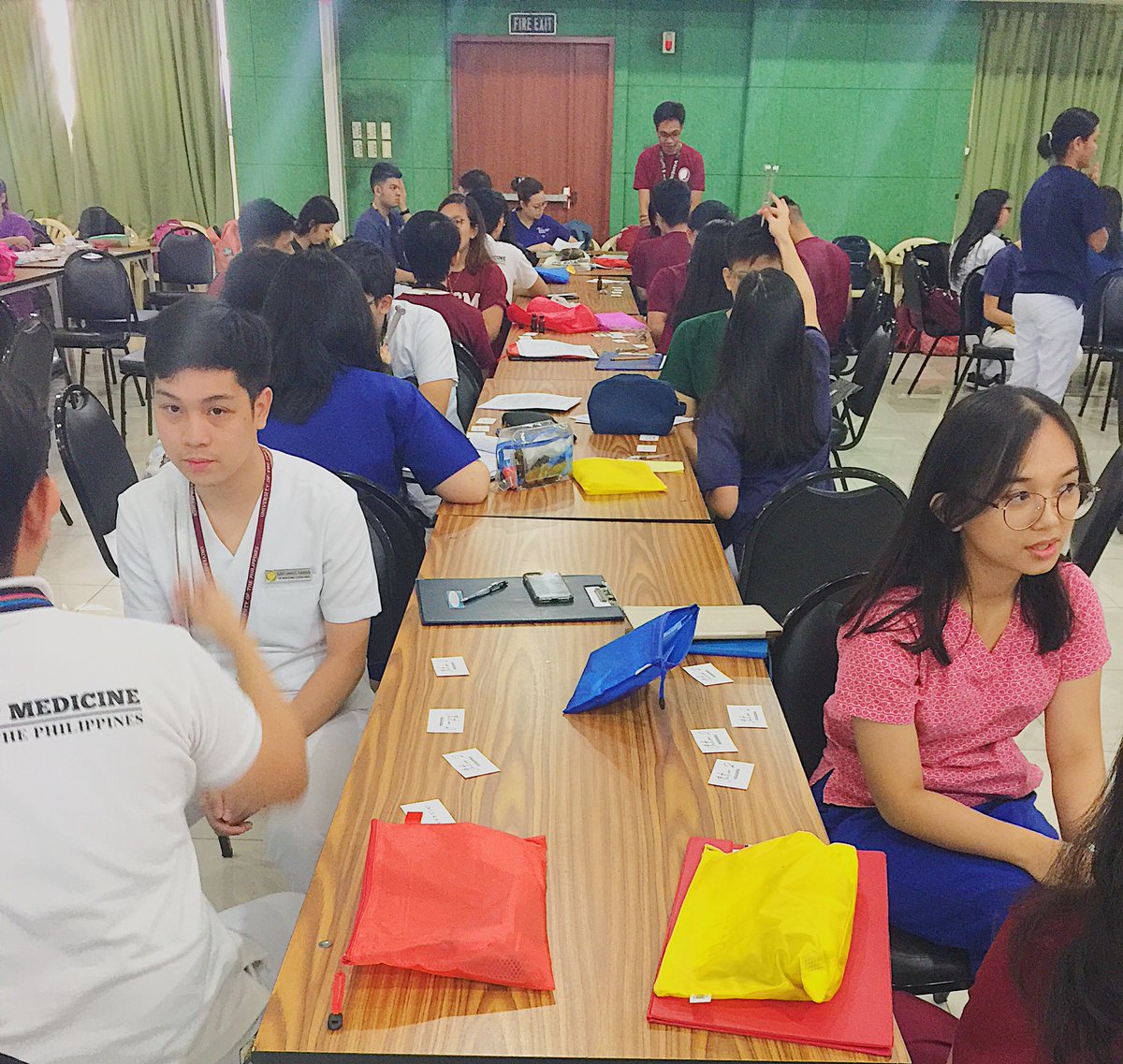 upcm2023's tweet photo. Neuro OSCE review for breakfast! 😋
Third and last review for the exam. Are we ready for the first batch tomorrow?
#LetsPass2g3ther✨ #OS202🧠 https://t.co/Q4uRFiYG10