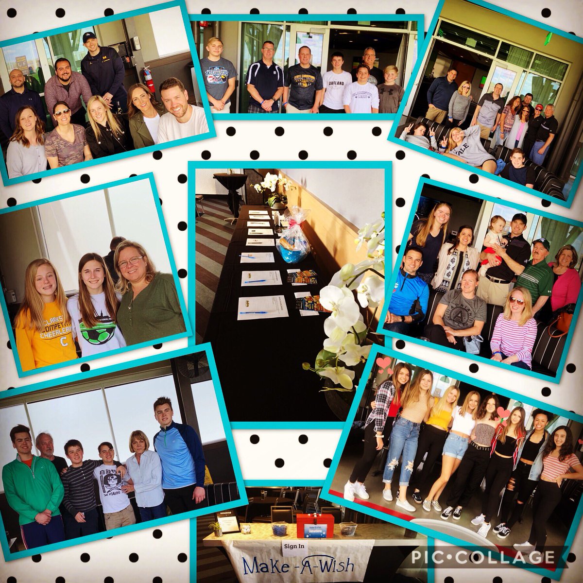 SpanishCJHS's tweet photo. Thanks to the generosity and support of @topgolf and the Clarkston community, @cjhslead raised nearly $3,000 for @makeawishmi 💙 https://t.co/h13O7wxJHN