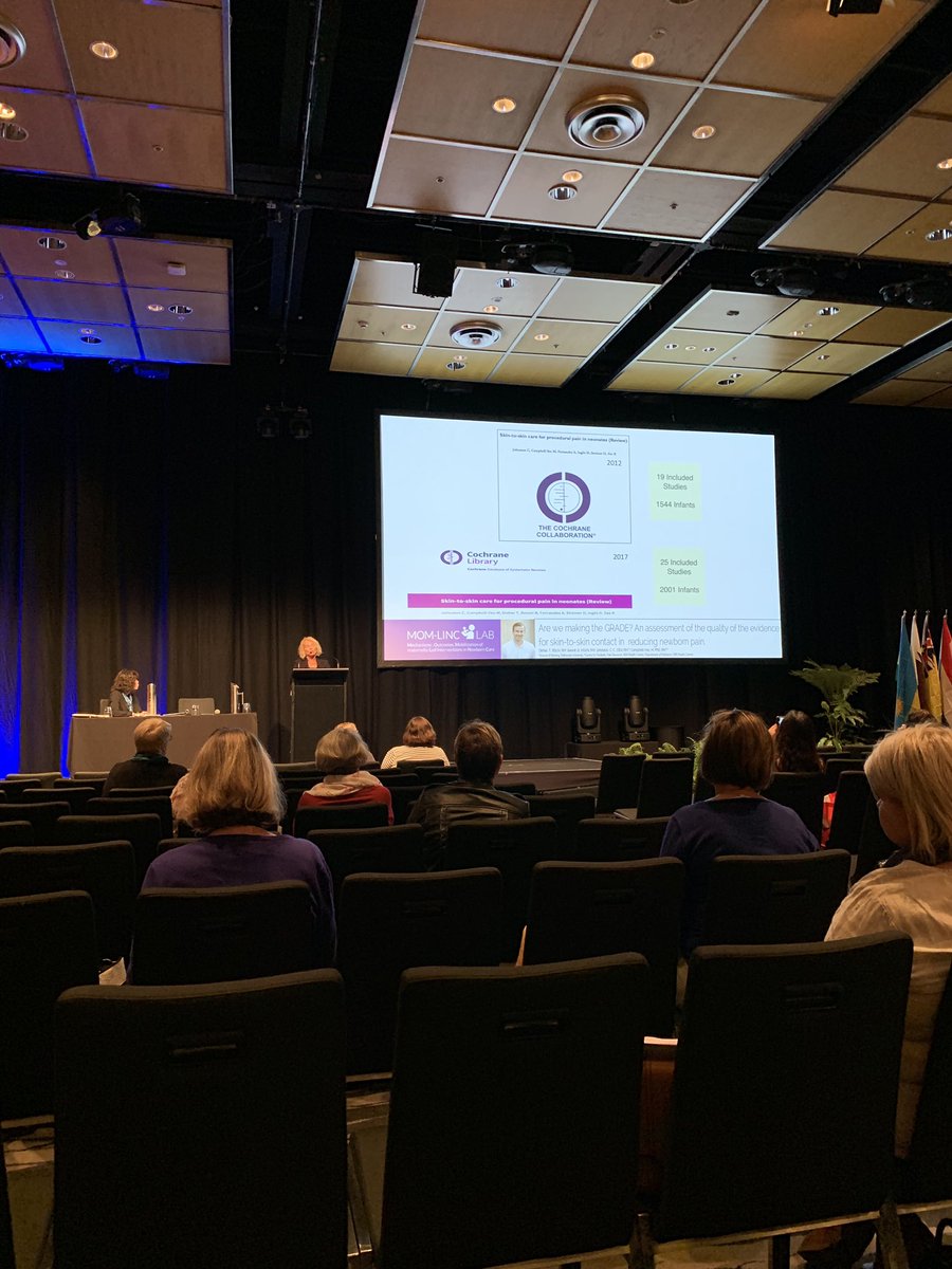 _kimthere's tweet photo. Amazing to hear @DrMCampbellYeo speak about the @momlinclab research on the efficacy of kangaroo care during painful procedures on infant outcomes! #trakc #trakc18 #infantpain https://t.co/TiP7x5s4o4
