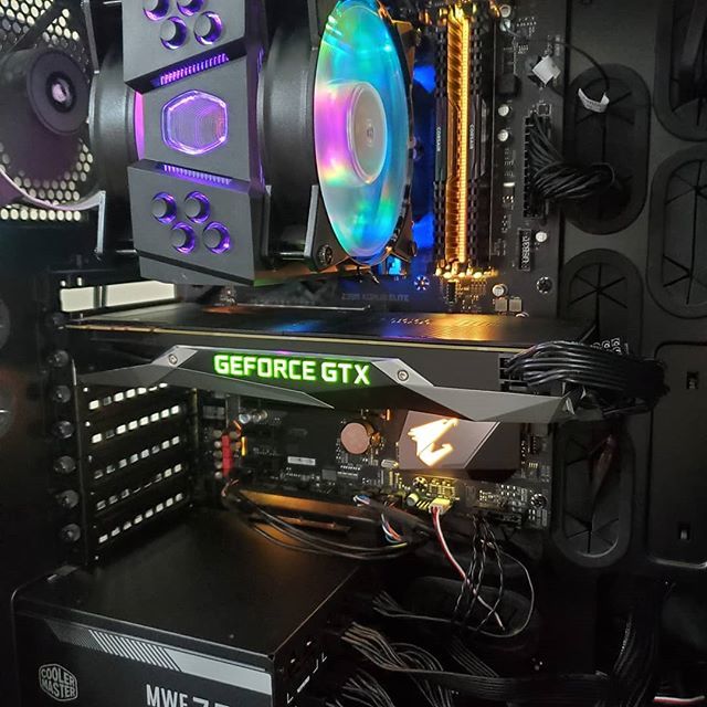 DylanTalksTone's tweet photo. My new video editing computer is done!! Thanks @thequackle for all your help! #adobepremiere #intel #nvidia #gigabyte #coolermaster #samsung #videoediting #youtuber #video #dylantalkstone https://t.co/3fKPGBOTQT