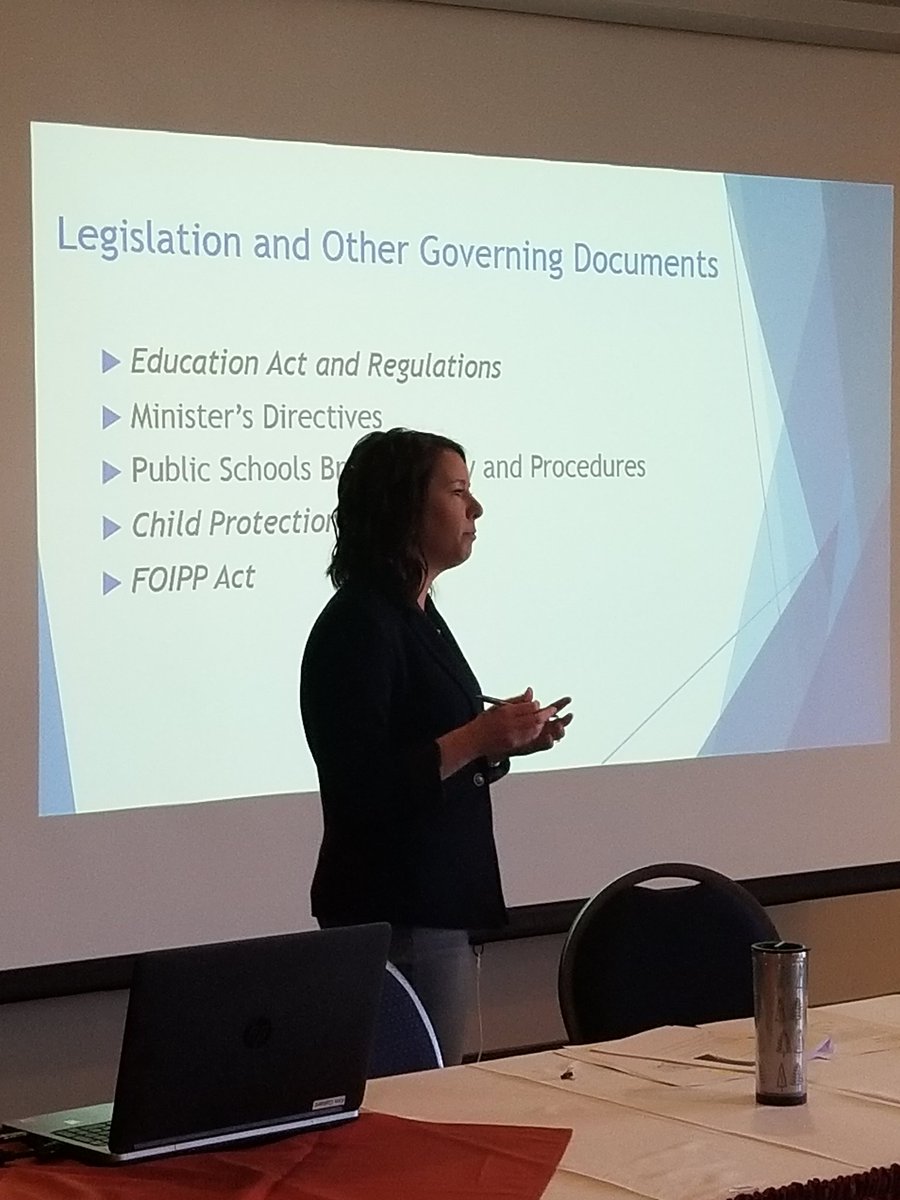 JasonCo98501160's tweet photo. Today's Admin Leadership Course had a very informative session on Legal Responsibilities for Administrators.  Thanks to Karen Redmond, Manager of Policy and Planning for PSB. #Leadership https://t.co/Pw6MBrN85w