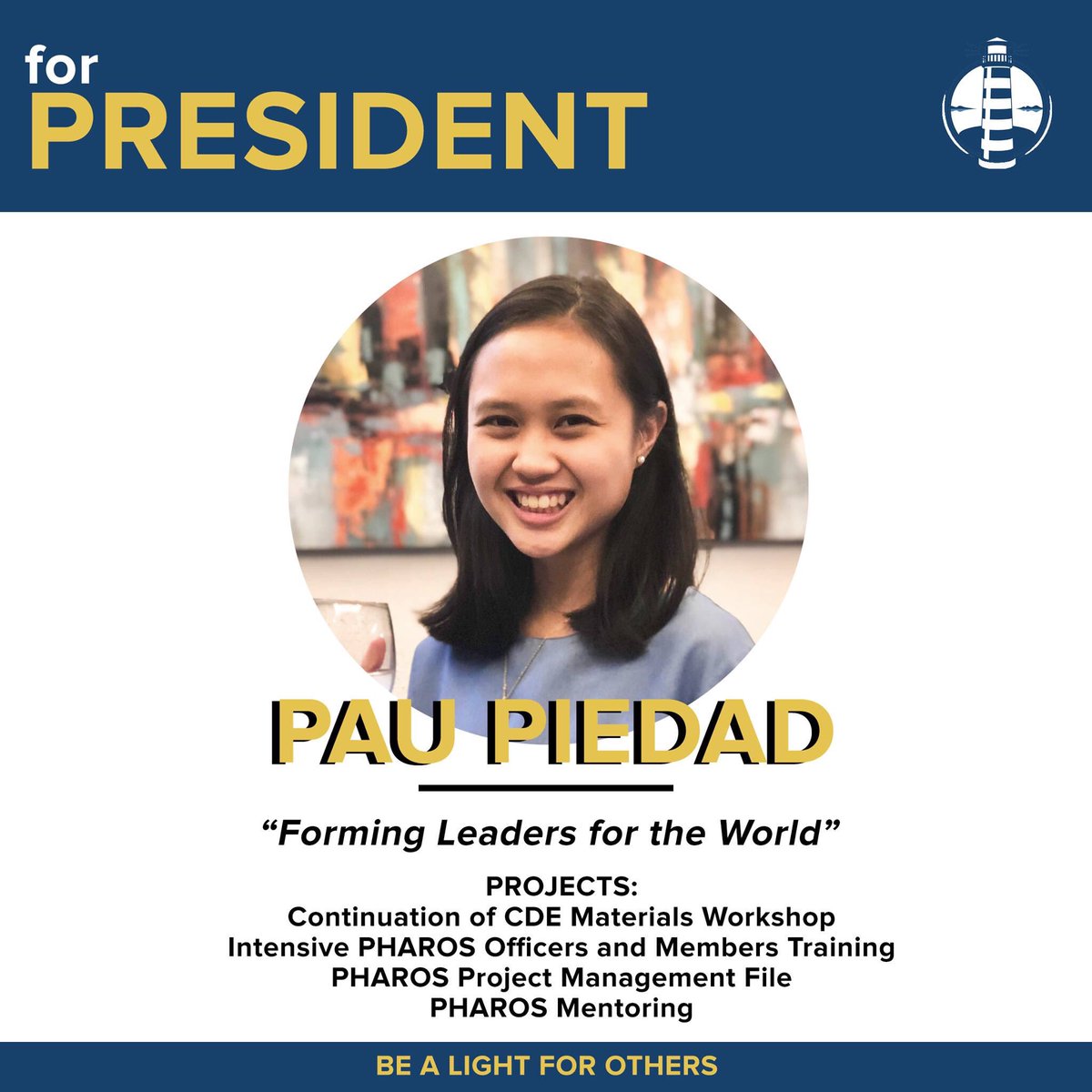pharos_uap's tweet photo. (1/3)
PHAROS proudly presents the advocacies and projects of our candidates.

Get to know them more by viewing their individual poster.

#PHAROSElections2019 #BeALightForOthers https://t.co/NUrvJCL0Uk