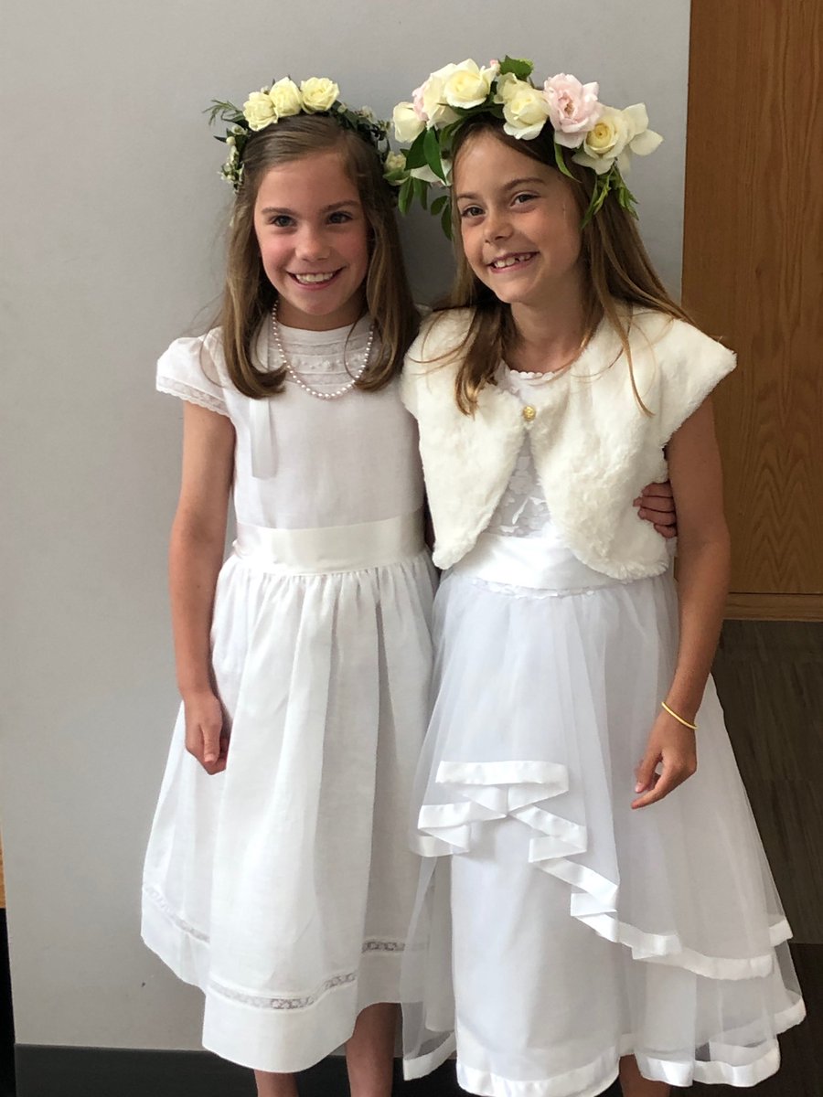 Congratulations to our second graders who made their First Holy Communion this weekend! #ollsraleigh #catholicschool