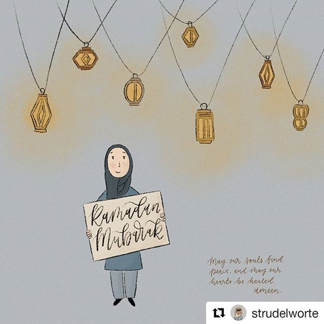 #Repost @strudelworte (@get_repost)
・・・
'Ramadan is heeeere! (aaand now this particular @nativedeen song is stuck in my head). May it be AMAZING!' #Ramadan2019 #RamadanMubarak #Ramadan #islam #islamicart #muslim #hijab #hijab #muslimillustrator #fait… bit.ly/2PPlsap