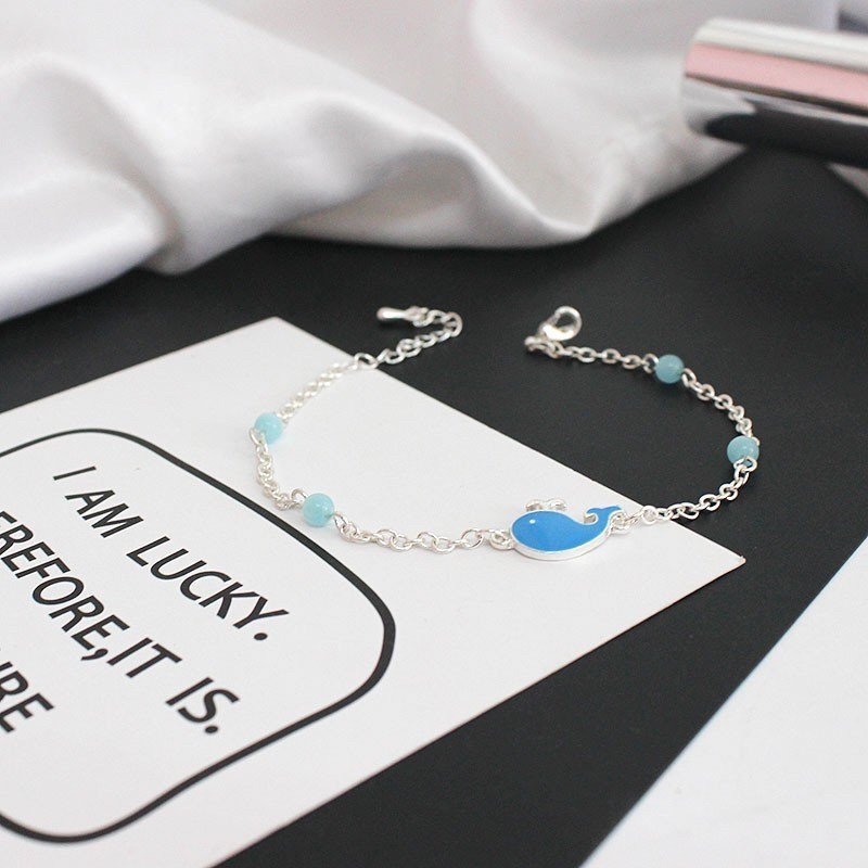mastorywmn's tweet photo. ` สร้อยข้อมือน้องปลาวาฬ : 100 bath ♡ 
: พร้อมส่ง 
: reg20 / ems 40 
#ร้านกุ๊กกิ๊กของกอเอี๊ยะ https://t.co/GXdCozsRAB
