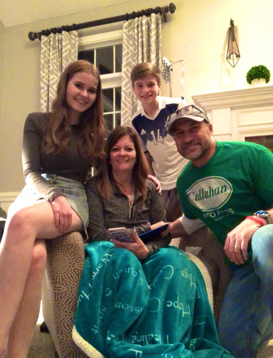 TheSteemer's tweet photo. C11 D3 It’s May 5th and ALS is no bueno!  But we’ve got the rock of our family surrounded with love. Ask any of us about ALS. Special thanks to our cat Bob for taking this picture. #EndALS #nowhiteflags https://t.co/DggeE9koA9