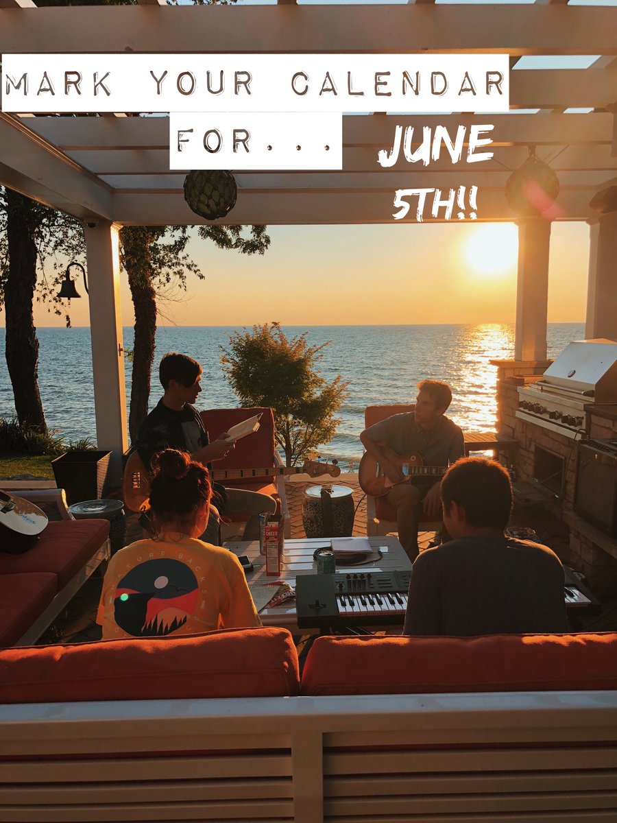 BandMillennials's tweet photo. June 5th the next Millennials original will hit all streaming platforms and the first show of our summer tour will be underway! Mark your calendars 😉⚡️ https://t.co/VnoA3EDstS