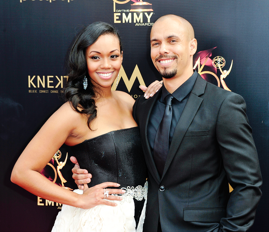 StarryLilac's tweet photo. #Hevon @MishaelMorgan1 @BrytonEjames 🖤 #DaytimeEmmys #YR https://t.co/1tDMar50wc