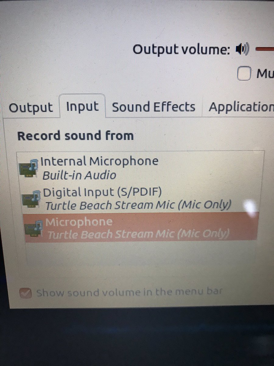 _benjoe02's tweet photo. When @ubuntu supports my @TurtleBeach #StreamMic ๐๐ฝ๐๐ฝ๐๐ฝ @NvidiaAI @NVIDIAEmbedded @nvidia #DeepLearning Streams ๐๐๐ soon https://t.co/kix8BVi0u6