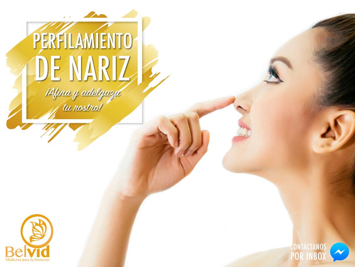 Belvid_mx's tweet photo. La #rinomodelación o el perfilamiento de nariz con ácido hialurónico, permite corregir pequeños defectos de la nariz de una forma segura y con unos resultados muy satisfactorios, SIN necesidad de cirugía. https://t.co/SIcLOJid74