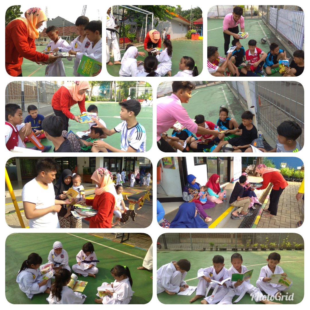 SRptra's tweet photo. Sabtu, 04 Mei 2019 Kegiatan Jam Wajib Membaca Buku Di RPTRA Mustika Cideng, Sebelum Pengunjung Membaca Pengelola Membagikan Buku Yang Akan diBaca oleh pengunjung
@sudinppappjp 
@dppappdki 
@Ermasuryani63 
@tutykusumawati 
@togi_duma https://t.co/XbQR7DzpUm