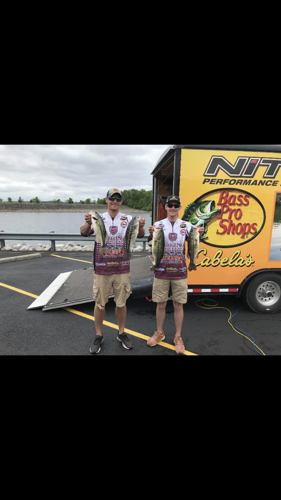 mostatefishing's tweet photo. Yesterday we sent five boats to the B.A.S.S State Qualifier on Table Rock Lake, the results are as followed: 

8th- Robert Brewer &amp; Andrew Shepard 12.07 

10th- Robby Moody &amp; Nathan Winters 11.64 

12th- Quinton Booth &amp; Clay Cooper 10.92

13th- Kirk Stilwell &amp; Cole Crossman 10.56 https://t.co/vbeSkHUWMa