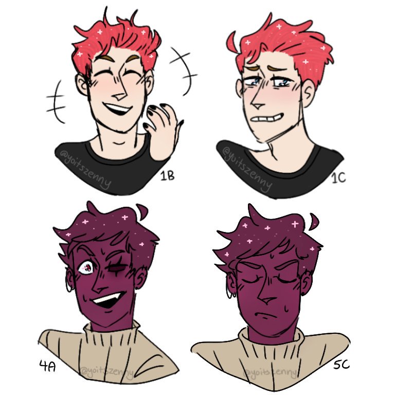 tealspirits's tweet photo. Ahhh i finished the expressions! I had ppl on my ig chose an exprestion and a person and made these doodles. Enjoy! 💖
-
-
-
#misfits #zuckles #tobyonthetele #fitz #mccreamy #dnp #danhowell #phillester #badguyfitz #facialexpressions #artchallenge https://t.co/Z6bCTt6vYN