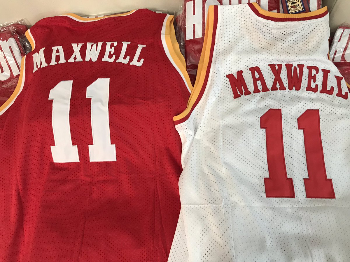 vernon maxwell rockets jersey