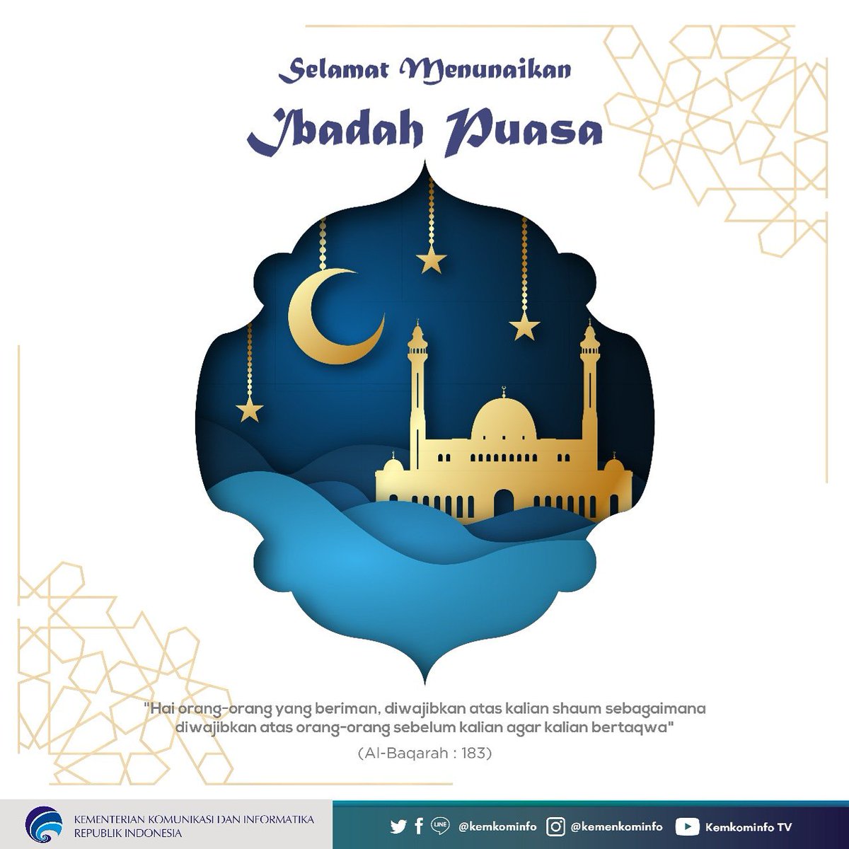 Kementerian Komunikasi dan Digital tweet media