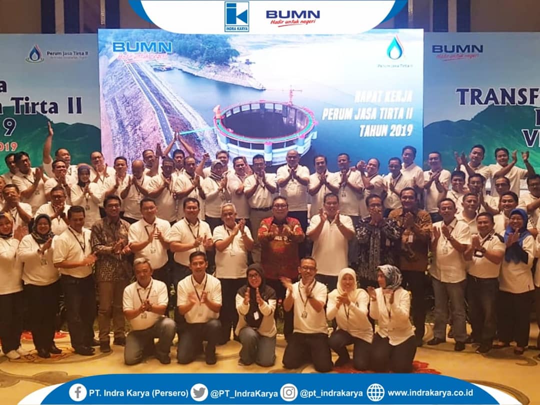 agrinas_palma's tweet photo. PT Indra Karya (Persero) Bersama Perum Jasa Tirta II Komitmen Hadirkan Air Bersih.

#IndraKarya
#InFresh
#jatiluhur2
#sinergibumn
#sinergibumnuntuknegeri
#bumnhadiruntuknegeri
#WePowerTheNation
#InfoIKA
@KemenBUMN 
@KemenPU 
@ForHumBUMN 
@pt_indrakarya 
@jasatirta_2 https://t.co/3qQRg9SfLK