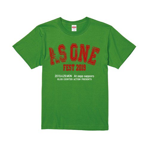 ASONEFEST's tweet photo. 【Web限定グッズ最終受付中】
AS ONE FEST 2019オフィシャルグッズ最終受付中です!
今回が最終受付となりますのでお申し込み忘れの無い様に♪ (締切 : 5月12日)
商品詳細・ご購入は⇒https://t.co/aWqk5gKG5w
#AsOneFest2019 https://t.co/pQkaoXAWRs