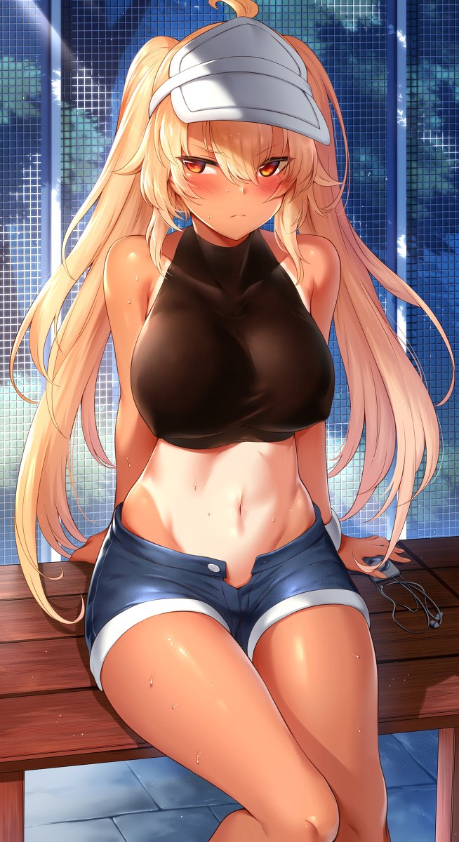 TannedRoyalBrat's tweet photo. ❝Hm? What did you need something?❞
Name: Kagari
Nickname: Chariot
#OC
#MVRP
OpenDMs Selective
Skin isn't tanned during Winter season
Bratty at times
Foul mouth at times
Will probably try beating you when her secret is discovered
Tennis Club Member

Do not reply to pinned! https://t.co/EPBBMg3fwK