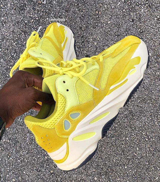 yeezy lemon yellow