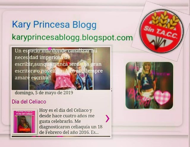 cenicienka's tweet photo. instagram Escribiendo en mi blog por el día del celiaco 
#diadelceliaco #5msintacc #libredegluten #glutenfree #sintacc #soyceliaca #karyprincesablogg #karyprincesablog #miblog #myblog #blogger https://t.co/leqmabwTEV https://t.co/OKhyWuHFEf