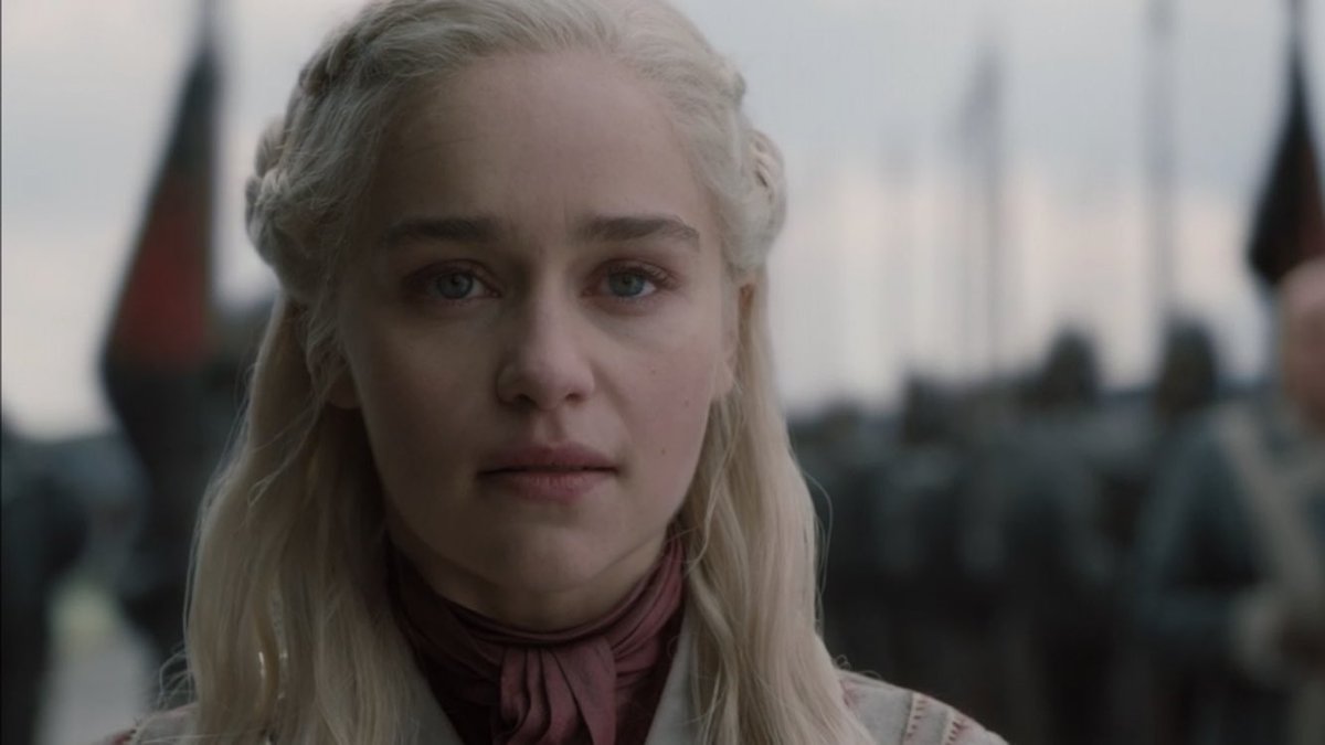 emiliacIarked's tweet photo. daenerys didn’t say a single word but i felt every. single. one of these expressions. give emilia clarke an emmy. #gameofthrones https://t.co/fmnHp4gEZy