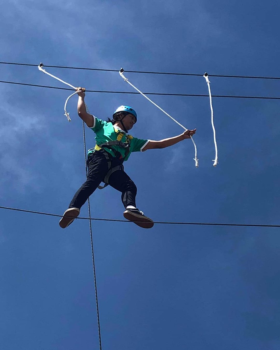 isubadminton's tweet photo. High ropes at high noon! 🧗‍♀️ We had the most awesome time celebrating the end of our season at the @ISUCampusRec High Ropes Course! A special thank you to @SAI_ISU for granting us this opportunity!
@ISUSportClubs https://t.co/n4aNkWPIlh