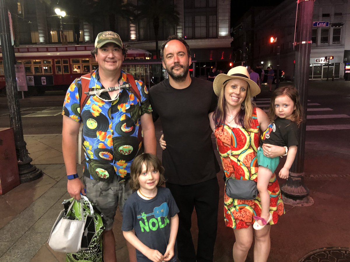 DMBLauren's tweet image. You never know who you will bump into in NOLA
